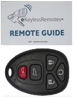 2007-2009 Saturn Outlook Keyless Entry Remote Fob Clicker With Do-It-Yourself Programming+ eKeylessRemotes Guide