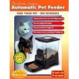 Andrew James New Large 90 Meal / Day Automatic Pet Feeder / Bowl with Voice