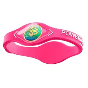 Power Balance-The Original Performance Wristband (Neon Pink/White, Medium)