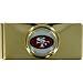 24kt. Gold Plated Money Clip - San Francisco 49ers
