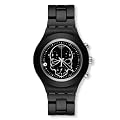 [�X�E�H�b�`]SWATCH �r���v DIAPHANE CHRONO(�f�B�A�t�@�� �N���m) FULL-BLOODED BLACK SKULL(�t���u���b�f�b�h�E�u���b�N�X�J��) SVCF4001AG �����Y �y���K�A���i�z