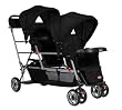 Joovy Big Caboose Stand-On Tandem Triple Stroller Black