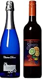 Craft Wine Her Sparkling & His Red Mixed Pack California Red Wine Blend & Italian Sparkling Moscato 2 x 750 ml