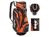 Spalding Golfbag Supreme schwarz orange