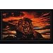 African Lion (Sunrise) Art Poster Print - 24x36