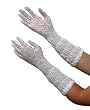 Fleur Gathered Long Lace Gloves