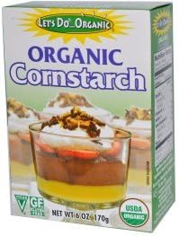 Edward &amp; Sons, Organic Cornstarch, 6 oz (170 g)(pack of 3)