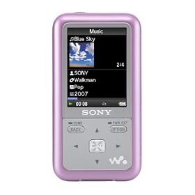Sony NWZS515P 2GB photo MP3 player