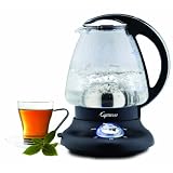 Capresso 260.03 PerfectTea Cordless 48-Ounce Electric Glass Kettle
