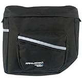 Axiom Appalachian Rear Pannier (1220 Cubic Inches, Black with Silver Reflective Trim)