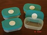 Tupperware Freeze Smart Mini Set of 4- 4 Oz