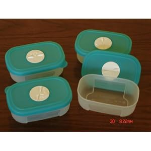 Tupperware Freeze Smart Mini Set of 4- 4 Oz by Tupperware