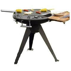 BBQ-Grill 3-beinig Gartengrill Campinggrill Holzkohle