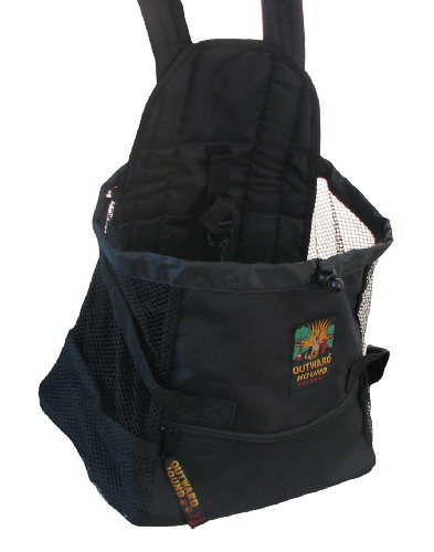 BLACK - Outward Hound Pet-a-Roo Carrier