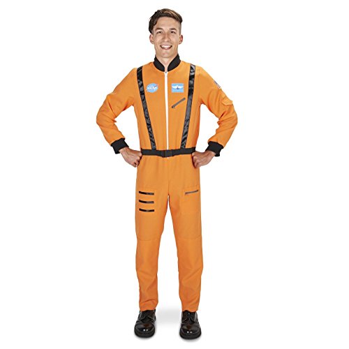 Orange Astronaut Adult Costume