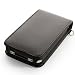 IPHONE 3G 3GS LEATHER FLIP CASE - BLACK PART OF THE QUBITS ACCESSORIES RANGE...