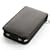 IPHONE 3G 3GS LEATHER FLIP CASE - BLACK PART OF THE QUBITS ACCESSORIES RANGE