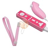 Wrist Strap + Soft Silicone Skin Case Protective Cover for Nintendo Wii Rem ....