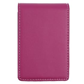 GTMax Purple Leather Pouch Case for Sanyo VPC-T700