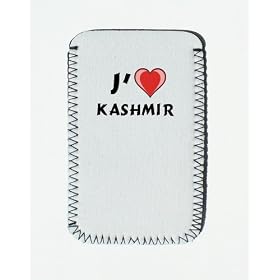 �tui blanc iPhone avec J'aime Kashmir - �tui iPod personnalis�
