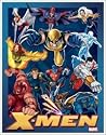 MARVEL COMICS X MEN COLLAGE