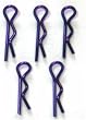 SMALL BODY CLIP 1/10 - METALLIC PURPLE - 5PCS.