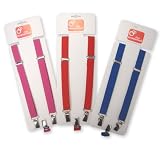 Review Dee Accessorised  / 3 Pack Braces 2-4yrs Pk/Rd/Ryl