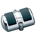 1998-2000 Yamaha V-Star 650 Classic Motorcycle Shift Peg Covers Dress-up Kit [Chrome] by Kuryakyn