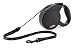 Flexi Medium Retractable 23-Foot Classic Long 2 Cord Leash, Black
