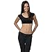 Fashion Corner Juniors Layering Cap Sleeve Silky Cropped Tee