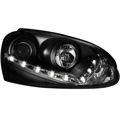 Dectane DAYLINE SWV06AGXBHID Scheinwerfer VW Golf V 03-09 HID Version schwarz Preisvergleich