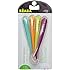 BEABA First Stage Silicone Spoons, Sorbet/Gipsy, 4 Count