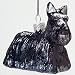 GLASS SCOTTISH TERRIER ORNAMENT - 3.5" NOBLE GEMS GLASS SCOTTISH TERRIER ORNAMENT