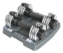 Reebok Speed Pac 25 Adjustable Dumbbell Pair