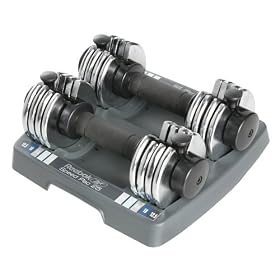 Reebok Speed Pac 25 Adjustable Dumbbell Pair