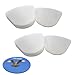 HQRP Pre-Motor Filter Set 2-Pack (2 Felt + 2 Foam) Compatible with Shark XFF350 NV350 NV350W NV350WC NV351 NV352 NV355 NV356 NV356E NV357 Navigator Lift-Away Upright Vac Vacuum Cleaner