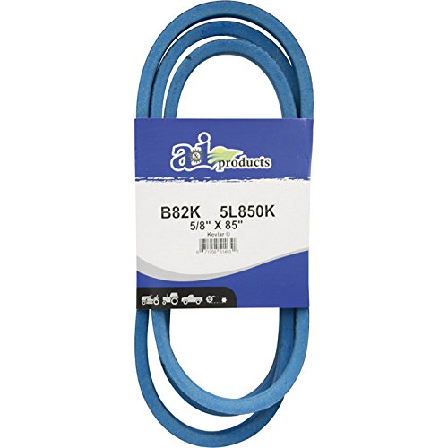 PIXA & I Products Blue Kevlar V-Belt with Kevlar Cord - 85in.L x 5/8in.W, Model# B82K/5L850K