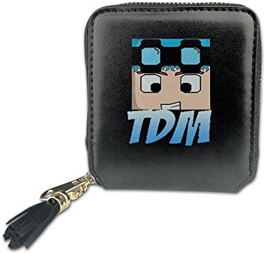 Koorol Dan TDM Logo Women's PU Leather Zipper Wallets For Women.