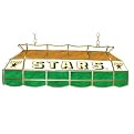 NHL Dallas Stars Jackets Stained Glass 40" Lighting Fixture