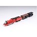 Trackmaster Railway System - Thomas and Friends Motorized Road and Rail Battery Powered Tank Engine : James the Tender Engine with 2 Coaches