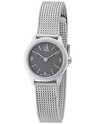 Calvin Klein K3M53154 24mm Steel Bracelet & Case Mineral Womens Watch