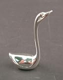SWAN RING HOLDER SILVER PLATED SWAN RING HOLDER