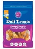 Good Boy Deli Dog Treats Chicken Fillet with Munchy Dumbells 100 g (Pack of 8)