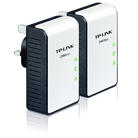 TP-Link TL-PA211KIT 200Mbps Mini Powerline Ethernet Adapter - Twin Pack