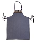 Pfaltzgraff Verona Kitchen Border Apron, Porcelain/Aegean