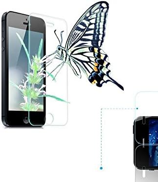 IPhone SE/5S/5 Blu-ray-resistant tempered glass film, explosion-proof tempered glass film, HD mobile phone protection film , white film