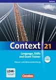 Produkt-Bild: Context 21 - Sachsen: Language, Skills and Exam Trainer: Klausur- und Abiturvorbereitung. Workbook mit CD-Extra. CD-Extra mit H&ouml;rtexten und Vocab Sheets