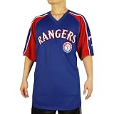 Mens MLB Texas Rangers Baseball Short Sleeve Jersey (Size: XXL)