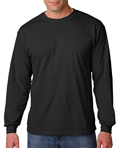 Gildan G5400 100% Cotton L-Sleeve Tee - Black - L