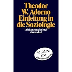 Einleitung in die Soziologie (1968) (suhrkamp taschenbuch wissenschaft)
